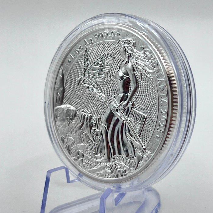 Duitsland. 5 Mark 2023 Germania Silver Coin 1 oz (.9999) by, Postzegels en Munten, Munten | Europa | Niet-Euromunten