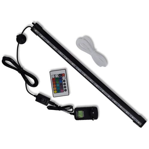 vidaXL LED-aquariumlamp met bubbels RGB 48 cm, Dieren en Toebehoren, Vissen | Aquaria en Toebehoren, Nieuw, Verzenden