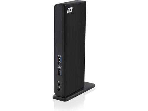 ACT AC7049 - Laptop Docking Station - Bedraad USB 3.2 Gen 1, Computers en Software, Dockingstations, Zo goed als nieuw, Verzenden