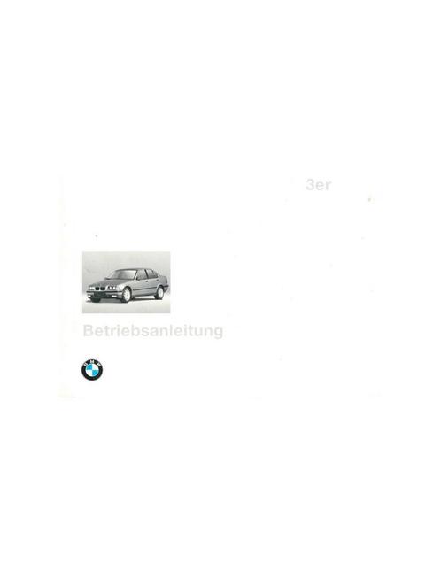 1996 BMW 3 SERIE INSTRUCTIEBOEKJE DUITS, Auto diversen, Handleidingen en Instructieboekjes