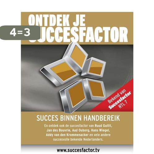 Ontdek je succesfactor 9789090265797 L. Houkamp, Boeken, Overige Boeken, Zo goed als nieuw, Verzenden