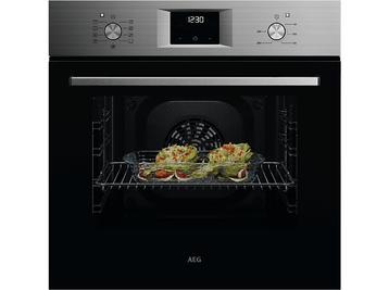 AEG -  Multifunctionele Oven - Inox, Verzenden, Hete lucht, 60 cm of meer, Nieuw