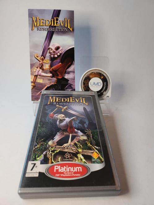 MediEvil Resurrection Platinum Edition Playstation Portable, Games en Spelcomputers, Games | Sony PlayStation Portable, Zo goed als nieuw