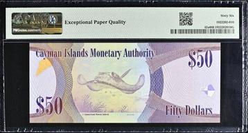 Îles Caïmans. - 50 Dollars - 2010 - Low serial number - Pick