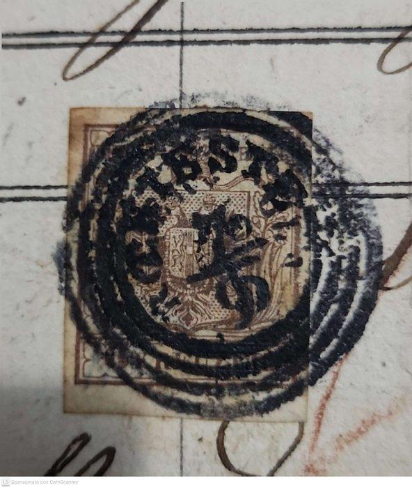 Oostenrijk 1850 - Oostenrijk 1851 - Zeldzame envelop met 6, Postzegels en Munten, Postzegels | Europa | Oostenrijk