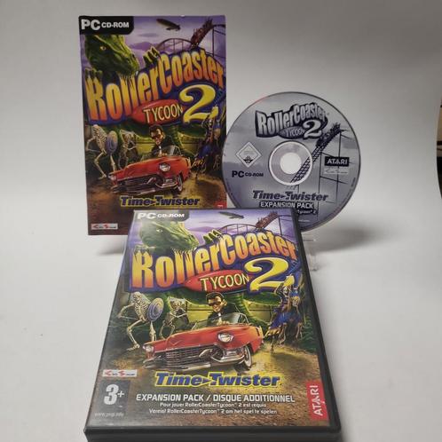 Rollercoaster Tycoon 2 Time Twister Expansion Pack PC, Games en Spelcomputers, Games | Pc, Zo goed als nieuw, Ophalen of Verzenden