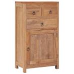 Teak Dressoir 50x30x90 cm | Tweede Kansje | Stevig & Duur..., Minder dan 50 cm, Verzenden, Teakhout, Nieuw