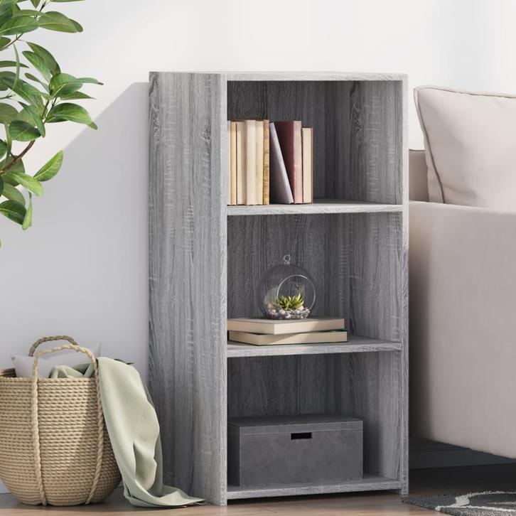 vidaXL Dressoir 45x41x93 cm bewerkt hout grijs sonoma, Huis en Inrichting, Kasten | Dressoirs, Nieuw, Verzenden