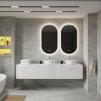Badkamermeubelset BWS Linea | 180 cm | Mat Wit, Doe-het-zelf en Bouw, Ophalen of Verzenden, Nieuw, Bad