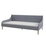 vidaXL Dagbedframe stof lichtgrijs