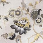 AA094 - Decoratieve stof - Bloemenachtige elegantie met, Antiek en Kunst