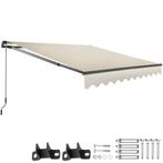 tectake Zonnescherm Ornella mit wandhouder - 250 x 200 cm, b, Tuin en Terras, Verzenden, Nieuw