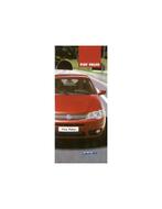2004 FIAT PALIO BROCHURE PORTUGEES (BRAZILIË), Livres, Autos | Brochures & Magazines