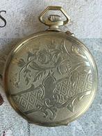 Mars Antique Swiss Pocket Watch - Argentan Case – Floral, Nieuw