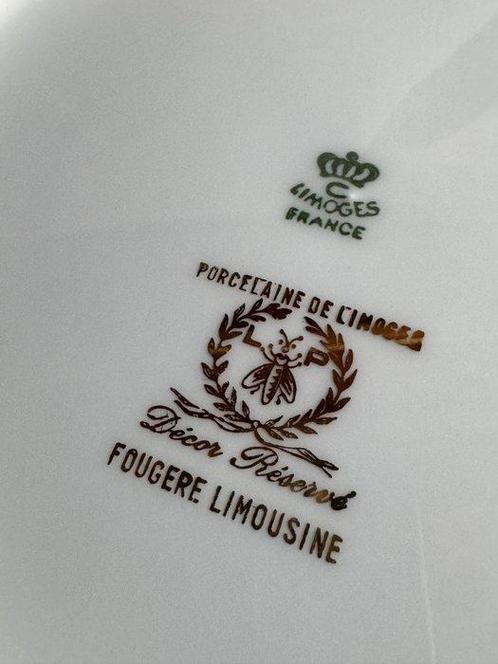 Véritable LIMOGES - FOUGERE LIMOUSINE - Plateau (23) - Décor, Antiek en Kunst, Antiek | Meubels | Tafels