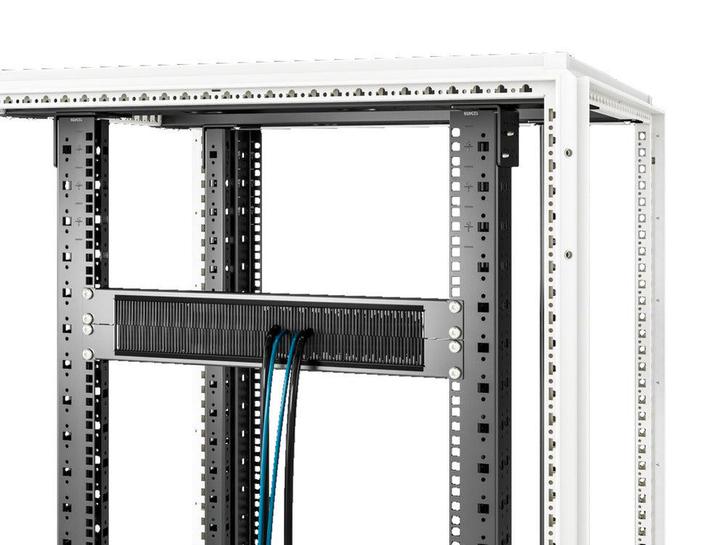 Rittal Panneau De Gestion De Câbles 19 Pouces Avec Brosse 1U, Bricolage & Construction, Électricité & Câbles, Envoi