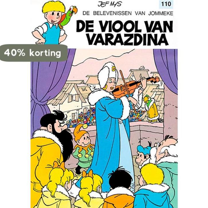 110. de viool van varazdina 9789063341770 Jef Nys, Boeken, Stripverhalen, Gelezen, Verzenden