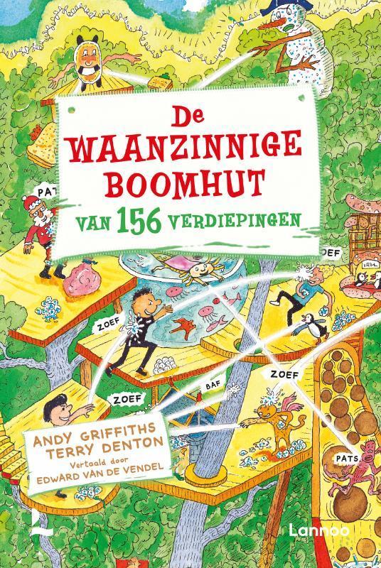 De waanzinnige boomhut van 156 verdiepingen / De waanzinnige, Boeken, Kinderboeken | Jeugd | 10 tot 12 jaar, Zo goed als nieuw