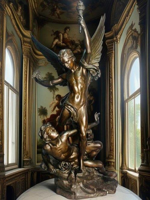 Charles Vital-Cornu (1851/53-1927) - Sculpture, La Victoire, Antiek en Kunst, Antiek | Keramiek en Aardewerk