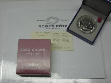 Frankreich 5 Euro 2008 Coco Chanel zilver Pp zilver beschikbaar voor biedingen