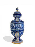 Large Monumental Octagonal Centerpiece Vase - Vaas -