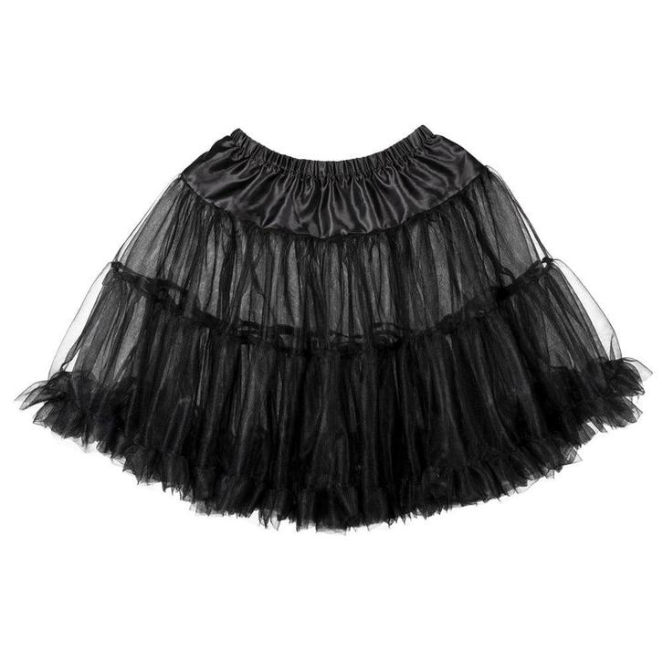 Zwarte Petticoat Deluxe, Hobby en Vrije tijd, Feestartikelen, Nieuw, Verzenden