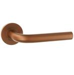 Deurklink Leona op rond rozet PVD brons, Doe-het-zelf en Bouw, Nieuw