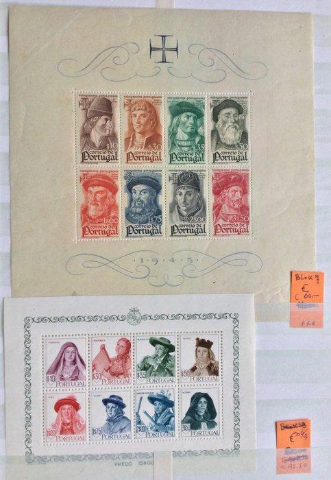 Portugal - Açores, Madère en classeurs comprenant blocs,, Postzegels en Munten, Postzegels | Europa | Spanje