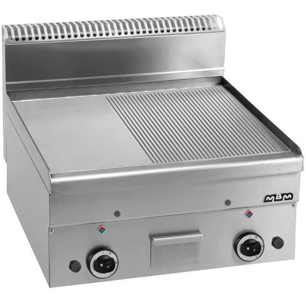 Bak-/Grillplaat | MINIMA 600 | Gas | Glad/Gegroefd, Zakelijke goederen, Horeca | Keukenapparatuur, Nieuw in verpakking, Verzenden