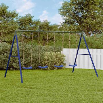 vidaXL Schommelset met 4 schommels, Kinderen en Baby's, Verzenden, Nieuw