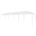 vidaXL Partytent 3x9 m PE wit, Verzenden, Nieuw