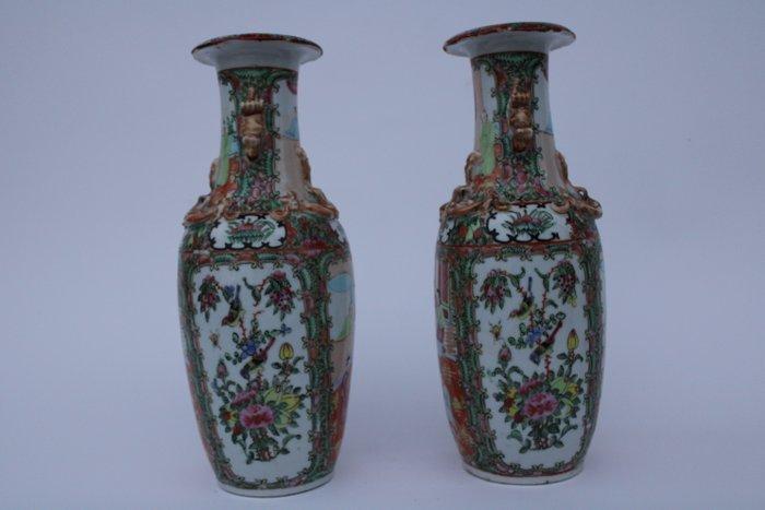 Vase - Porcelaine - Chine - Dynastie Qing (1644–1911) - Joli, Antiek en Kunst, Antiek | Overige Antiek