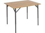 Bo-Camp Suffolk - Tafel - Bamboe blad - Verstelbare poten, Verzenden, Zo goed als nieuw