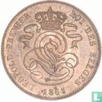 België 2 centimes 1864/61, Timbres & Monnaies, Monnaies | Belgique, Verzenden, Losse munt