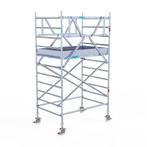 Rolsteiger Professional 135x190 4,2m werkhoogte vrijstaand, Doe-het-zelf en Bouw, Steigers, Verzenden, Nieuw, Rolsteiger of Kamersteiger