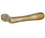 Deurklink Linea messing antiek, Doe-het-zelf en Bouw, Hang- en Sluitwerk, Nieuw, Overige materialen, Klink of Kruk