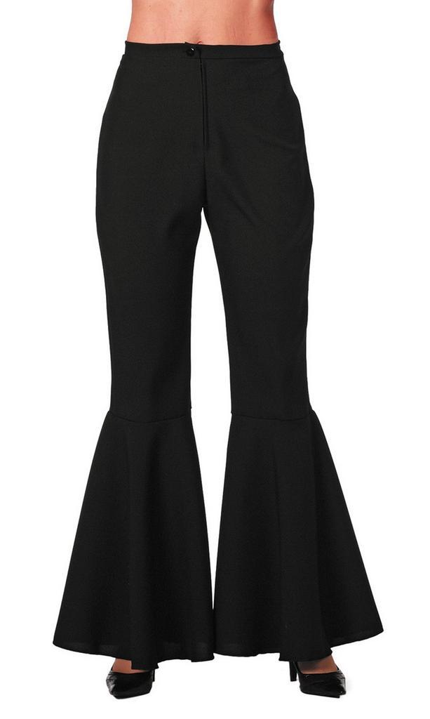 Hippie Broek Zwart Dames, Kleding | Dames, Carnavalskleding en Feestkleding, Nieuw, Verzenden