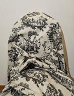 300x280cm ! Toile de Jouy, tessuto original - 300x280cm -