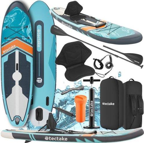 Tweedekans | tectake® Stand-Up Paddle Board - SUP Plank -, Watersport en Boten, Suppen, Ophalen of Verzenden