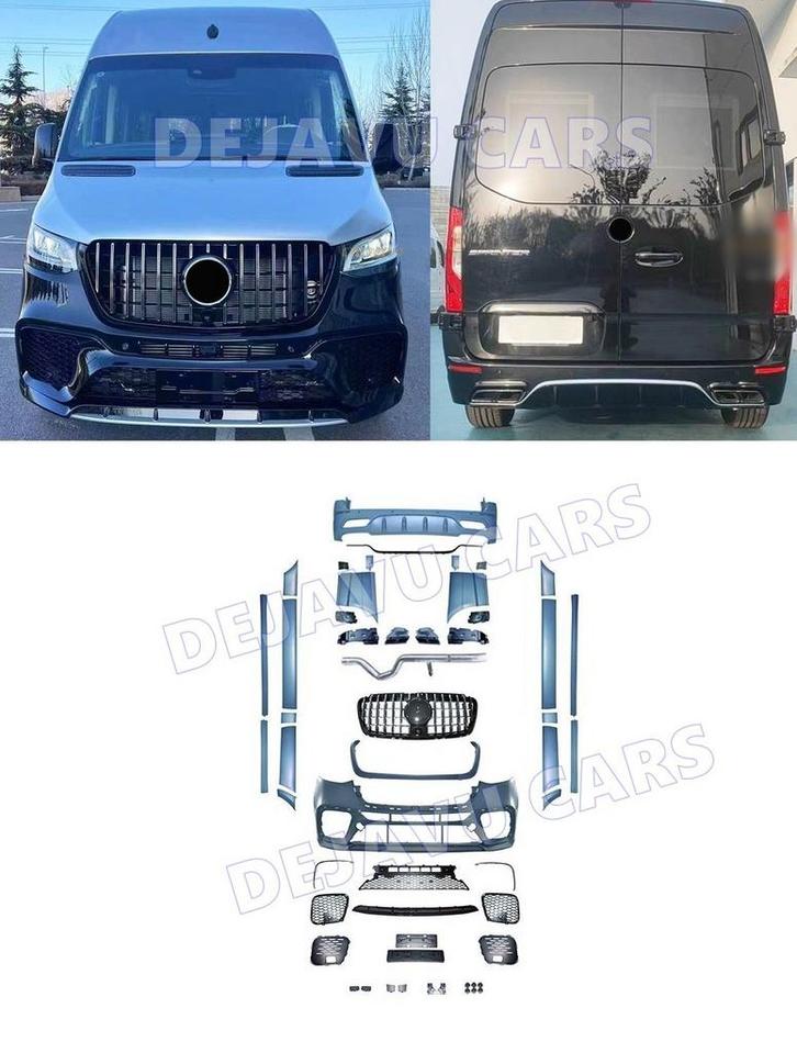 63 AMG Look Body Kit voor Mercedes Benz Sprinter W907, Auto diversen, Tuning en Styling, Ophalen of Verzenden