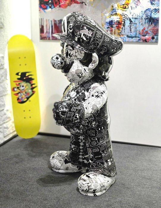 Patryk Konrad - Super Mario pop art contemporary sculpture., Antiek en Kunst, Kunst | Designobjecten