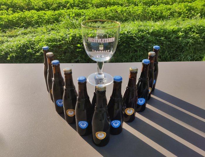 Westvleteren - XII en VIII met oorspronkelijk glas - 33cl -, Verzamelen, Wijnen