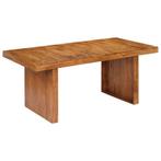 vidaXL Eettafel 180x90x75 cm massief acaciahout, Huis en Inrichting, Verzenden, Nieuw