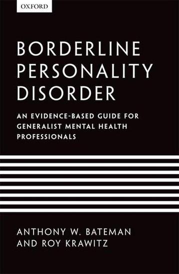 Borderline Personality Disorder - Anthony W. Bateman, Roy Kr, Verzenden
