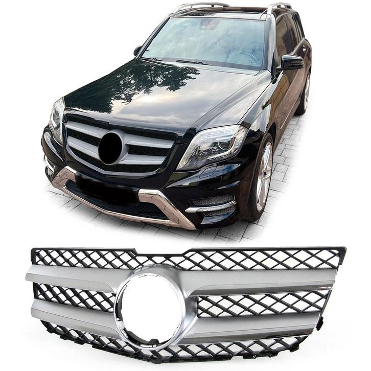 Mercedes GLK Grille Sport Zwart Chroom | Retour Deal | 68..., Auto-onderdelen, Carrosserie, Nieuw, Verzenden