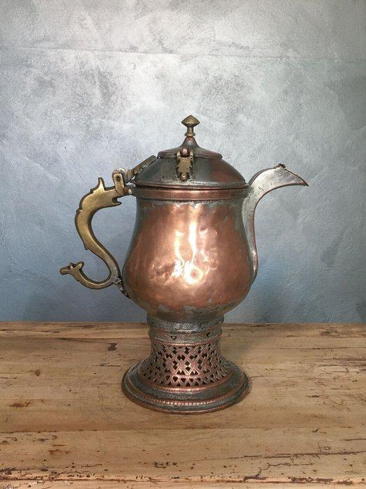 Kashmiri Samovar - Koper - Kasjmiri, India - negentiende, Antiek en Kunst, Kunst | Niet-Westerse kunst