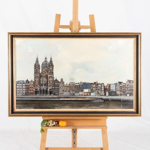 Michael John Hunt (1941) - Amsterdam, Antiek en Kunst, Kunst | Schilderijen | Klassiek