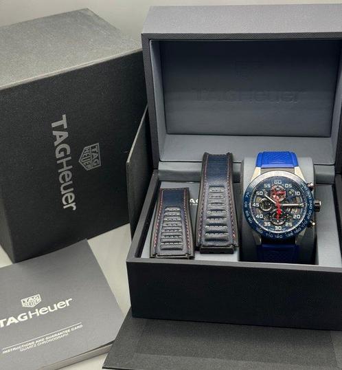 TAG Heuer - Carrera Calibre Heuer 01 - XCAR2A1N - Homme -, Handtassen en Accessoires, Horloges | Antiek