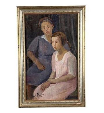 École italienne (XX) - Ritratto di donne