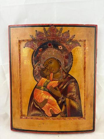 Icoon - Russisch icoon van de Moeder Gods van